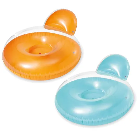 INTEX 58889 multifunctional chair in blue, perfect for water play