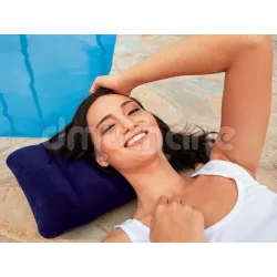 Super inflatable pillow 43 x 28 x 9 cm, comfortable and practical for travel