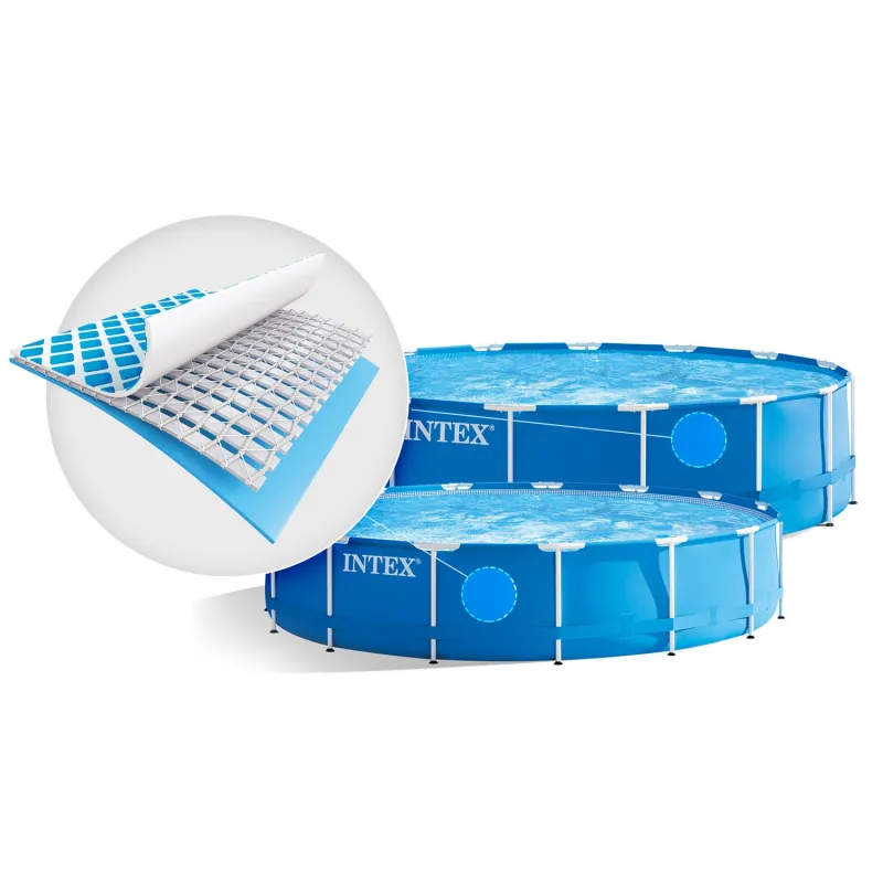 INTEX 28200 frame pool 305 x 76 cm, great choice for families with children