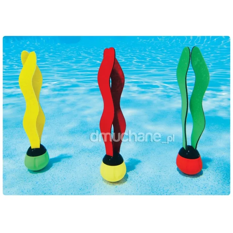 Green diving toys, perfect for water play and swimming activities