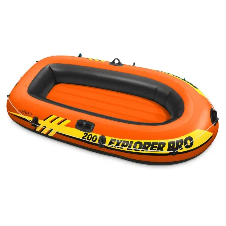 Intex Explorer PRO 200 inflatable boat, 196 x 102 x 33 cm, perfect for water fun