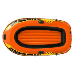 Intex Explorer PRO 200, blue inflatable boat, great for summer water activities