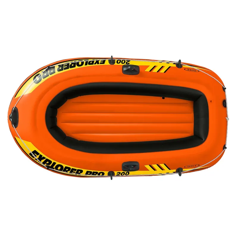 Intex Explorer PRO 200, blue inflatable boat, great for summer water activities