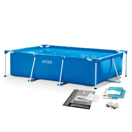 Frame garden pool 220 x 150 x 60 cm, perfect for summer fun in your backyard