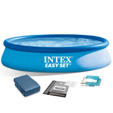 Inflatable garden pool 305 x 76 cm 2-in-1 set INTEX 28120, durable PVC material