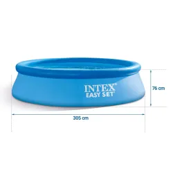 Garden pool 305 x 76 cm, ideal for summer parties and relaxation in the garden
