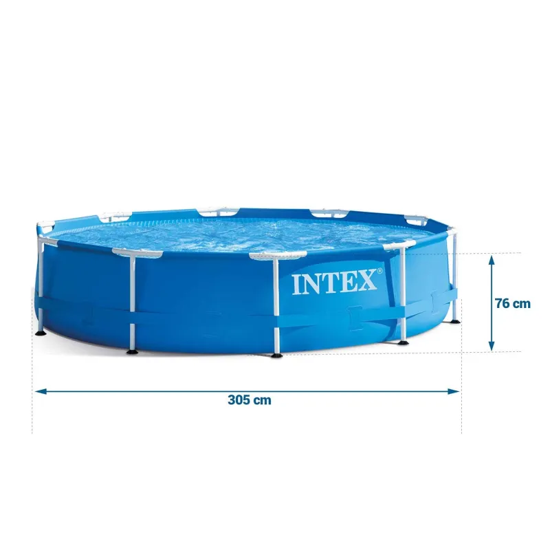 Perfect garden pool for summer fun for kids and adults