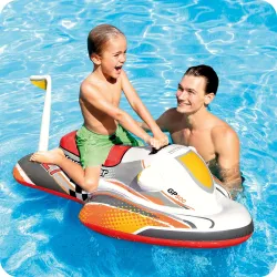 Inflatable scooter toy 117 x 77 cm, made from durable material
