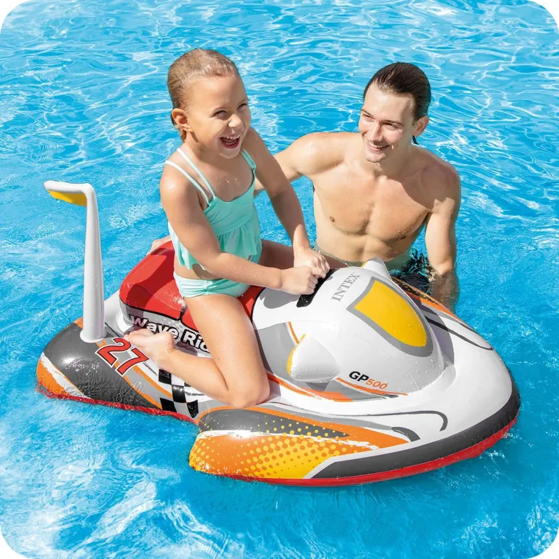 Inflatable scooter toy 117 x 77 cm, great for water play