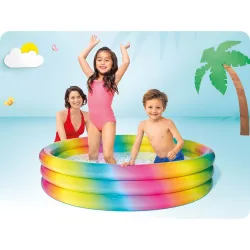 Durable inflatable children's pool Geometry, perfect for summer fun