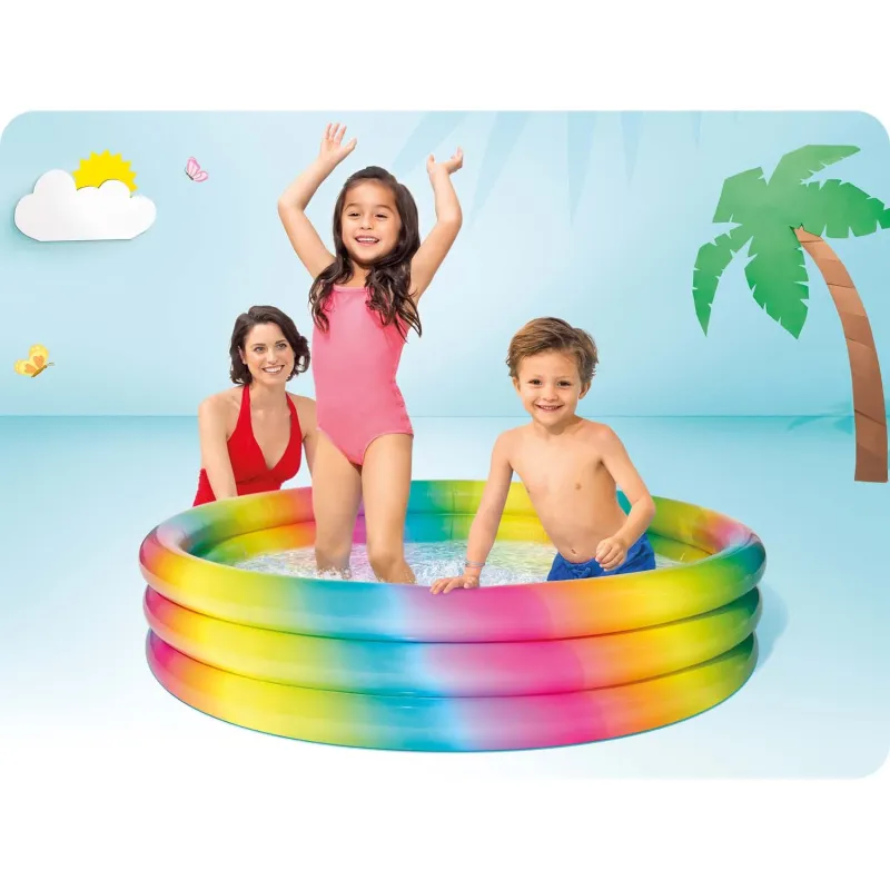 Durable inflatable children's pool Geometry, perfect for summer fun