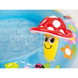 Mushroom pool 102 x 89 cm, perfect for outdoor play on hot days