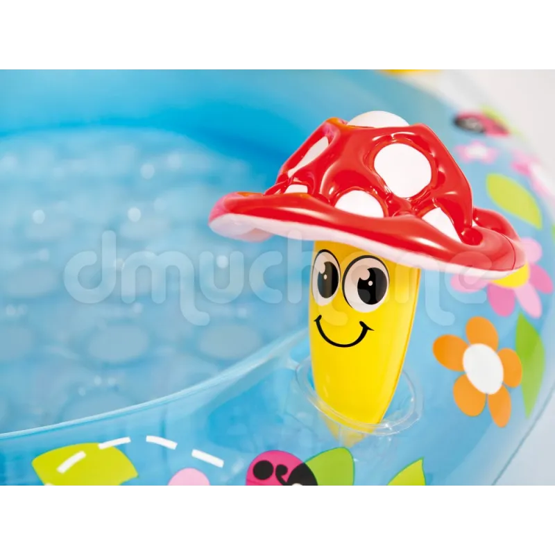 Mushroom pool 102 x 89 cm, perfect for outdoor play on hot days