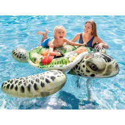 Made of durable material, turtle swimming toy 191 x 170 cm