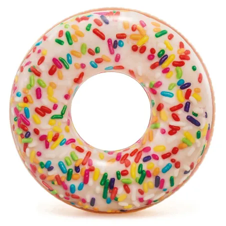 Donut swimming ring 99 cm, vibrant design for fun in the pool