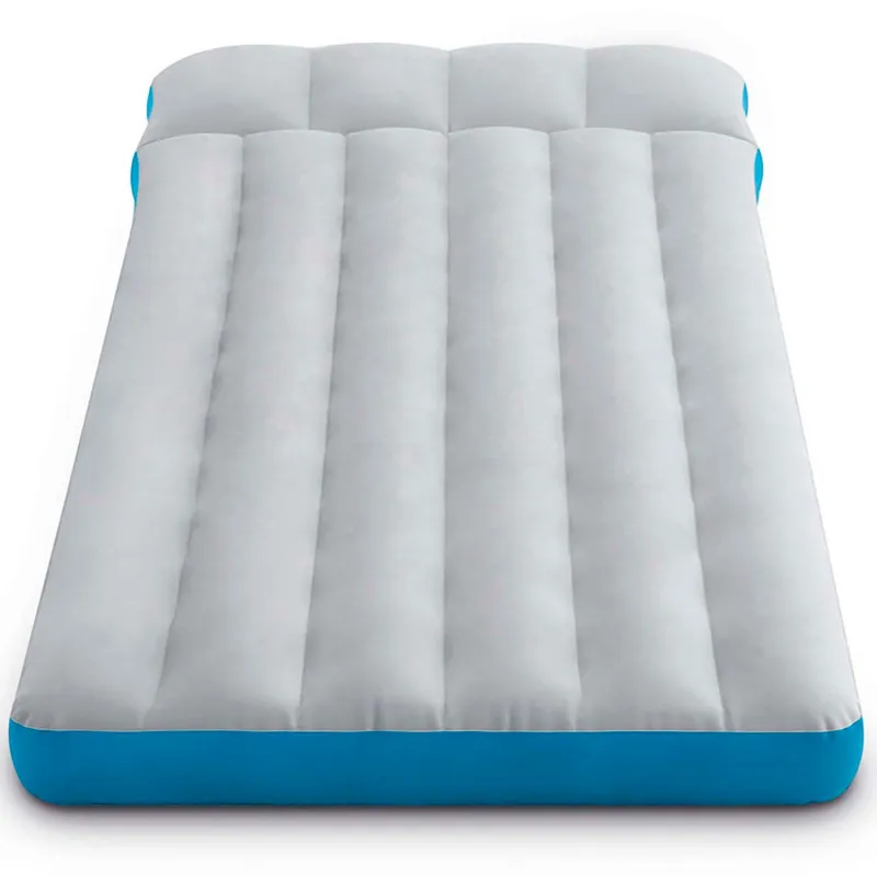 Blue inflatable airbed 189x72x20 cm INTEX 67998 for relaxation