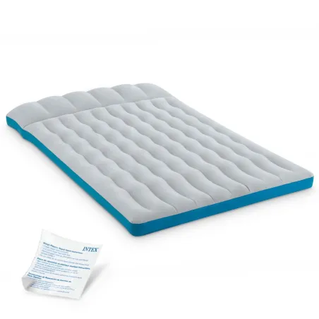 Double inflatable airbed with built-in pump 193x127x24 cm INTEX 67999