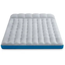 Stylish blue inflatable airbed 193x127x24 cm INTEX 67999
