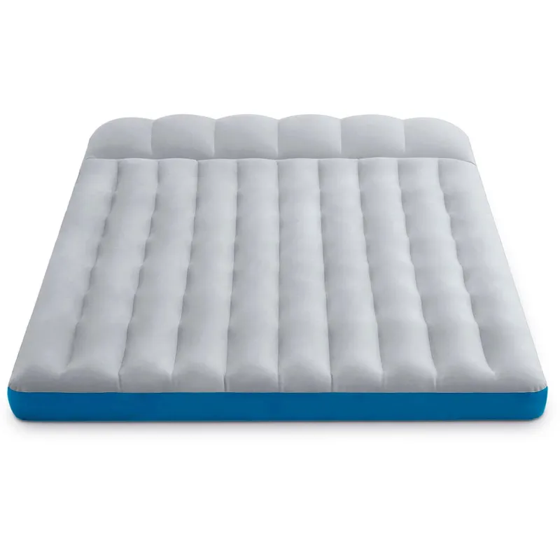Stylish blue inflatable airbed 193x127x24 cm INTEX 67999