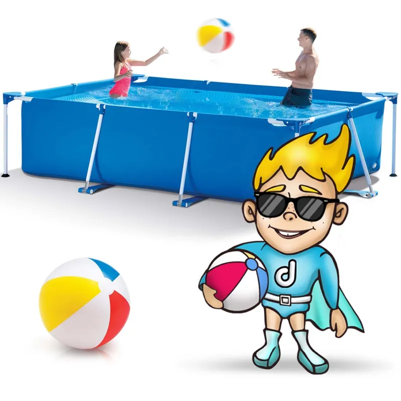 Modern garden frame pool 260 x 160 x 65 cm INTEX 28271 for outdoor fun