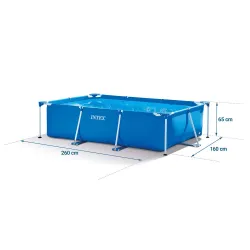Ideal garden frame pool 260 x 160 x 65 cm for kids INTEX 28271