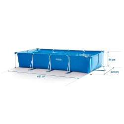 Garden frame pool 450 x 220 x 84 cm perfect for summer days outdoors
