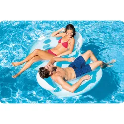 Inflatable armchair for the garden, perfect for both kids and adults
