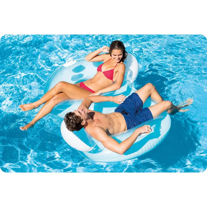 Inflatable armchair for the garden, perfect for both kids and adults