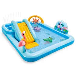 Inflatable Jungle Playground 244 x 198 x 71 cm Intex 57161