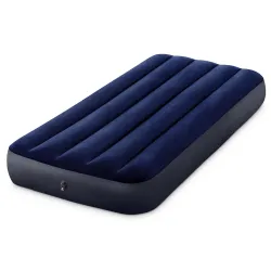 Smooth surface inflatable airbed 191x76x25 cm, easy to store