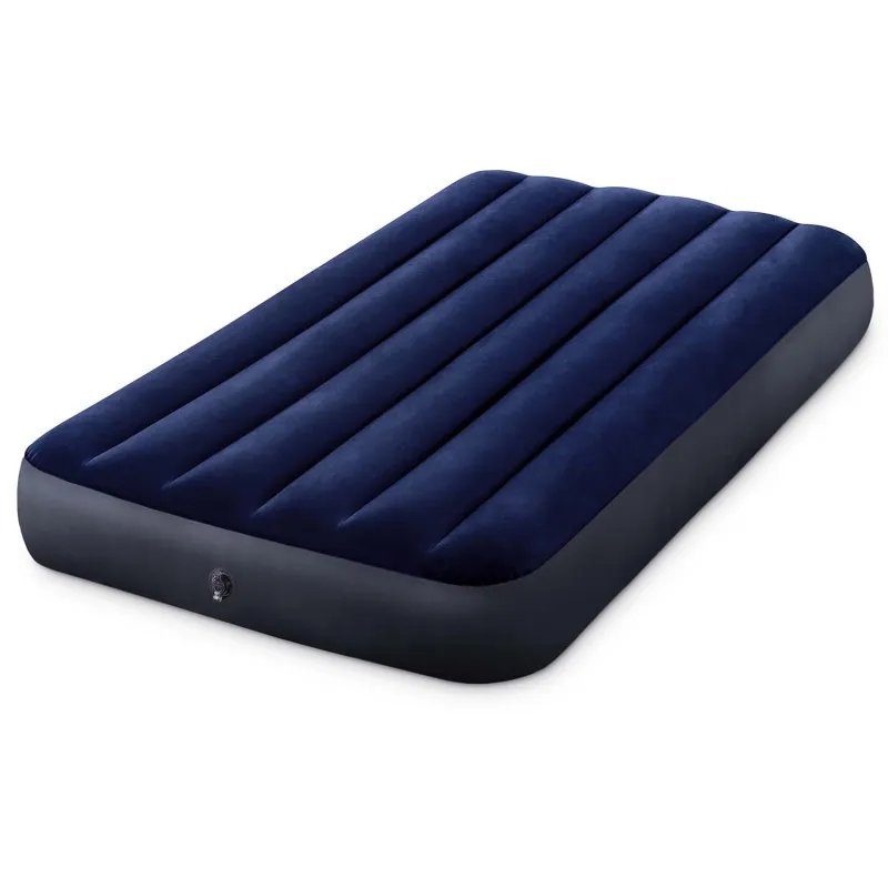 Blue inflatable airbed INTEX 64757 191x99 cm perfect for vacations