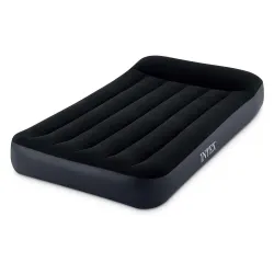 Inflatable airbed with soft surface 191x99x25 cm, comfortable and practical