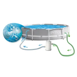 Ideal garden frame pool 305 x 76 cm for summer fun