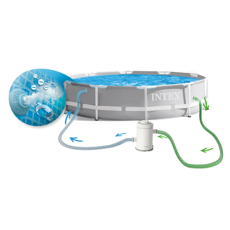 Ideal garden frame pool 305 x 76 cm for summer fun