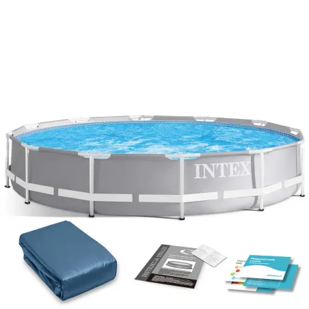 Garden frame pool 366 x 76 cm 6-in-1 set for outdoor use INTEX 26710