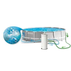 427x107 frame pool with easy assembly accessories included