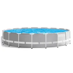 Durable garden frame pool 549 x 122 cm made of strong steel