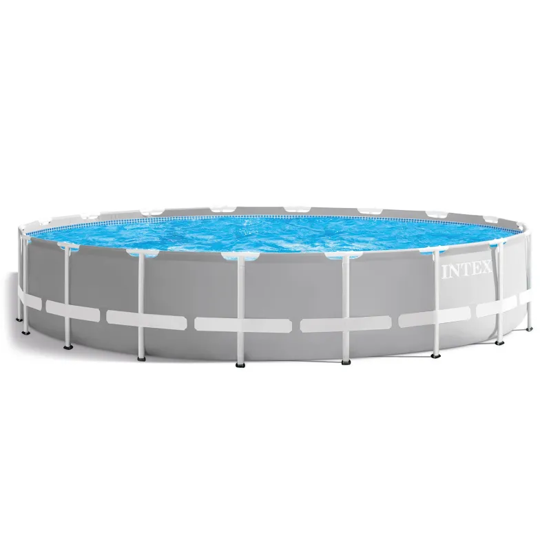 Durable garden frame pool 549 x 122 cm made of strong steel