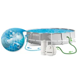 Garden frame pool 549 x 122 cm with accessories for easy setup