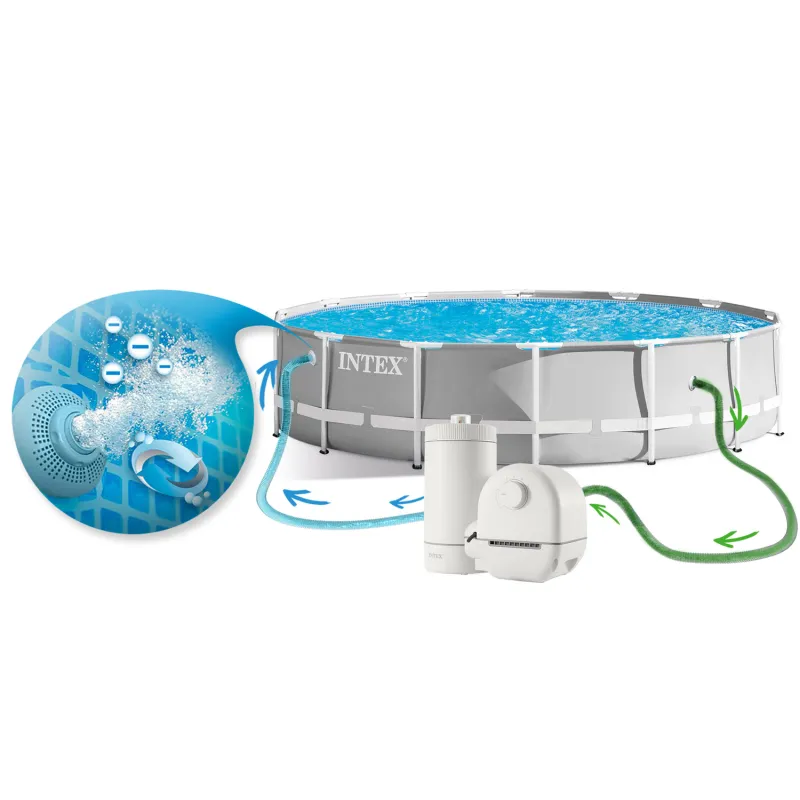 Garden frame pool 549 x 122 cm with accessories for easy setup