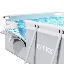 Sturdy 400 x 200 x 100 cm garden frame pool for summer enjoyment