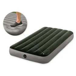 Comfortable inflatable airbed, perfect for outdoor use