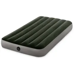 Blue inflatable airbed 191x99 cm for indoor use INTEX 64107
