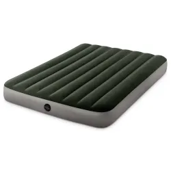 Blue two-person inflatable airbed INTEX 64108 191x137 cm