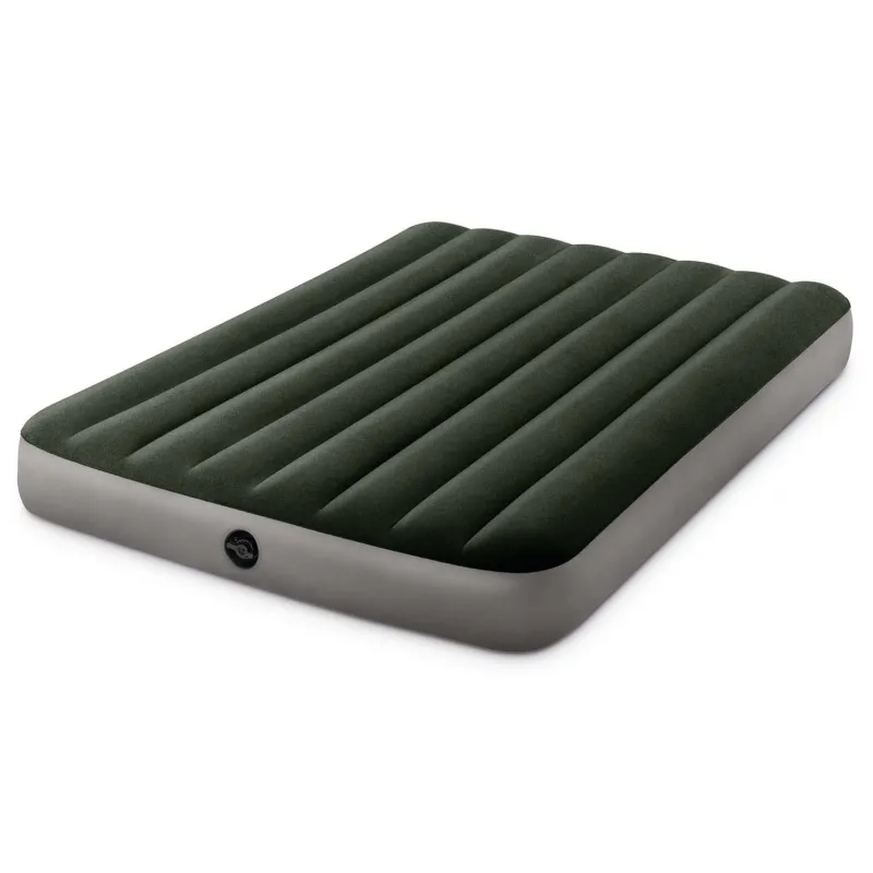 Blue two-person inflatable airbed INTEX 64108 191x137 cm