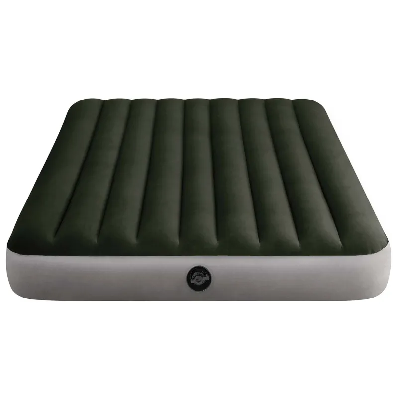 Inflatable airbed with soft cover 203x152 cm INTEX 64109