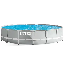 Ideal frame garden pool 457 x 107 cm for relaxation in the garden
