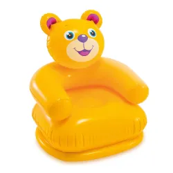 Inflatable kids armchair Happy Animals 65 x 64 cm, durable, garden lounger