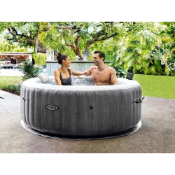Durable inflatable SPA with hydromassage, made of high-quality PVC material