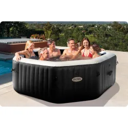 Stylish inflatable SPA, perfect for relaxation in the garden